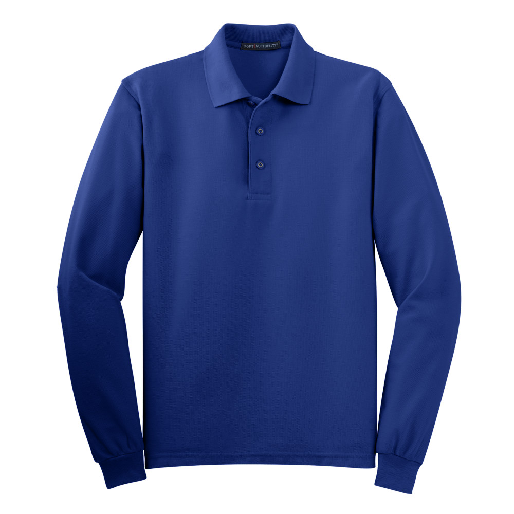 Silk Touch Long Sleeve Polo | Products | Gandy Ink