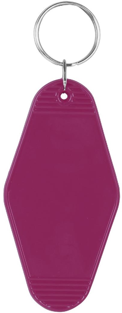 PLASTIC HOTEL KEYCHAIN MOTEL KEY TAG | Products | Gandy Ink