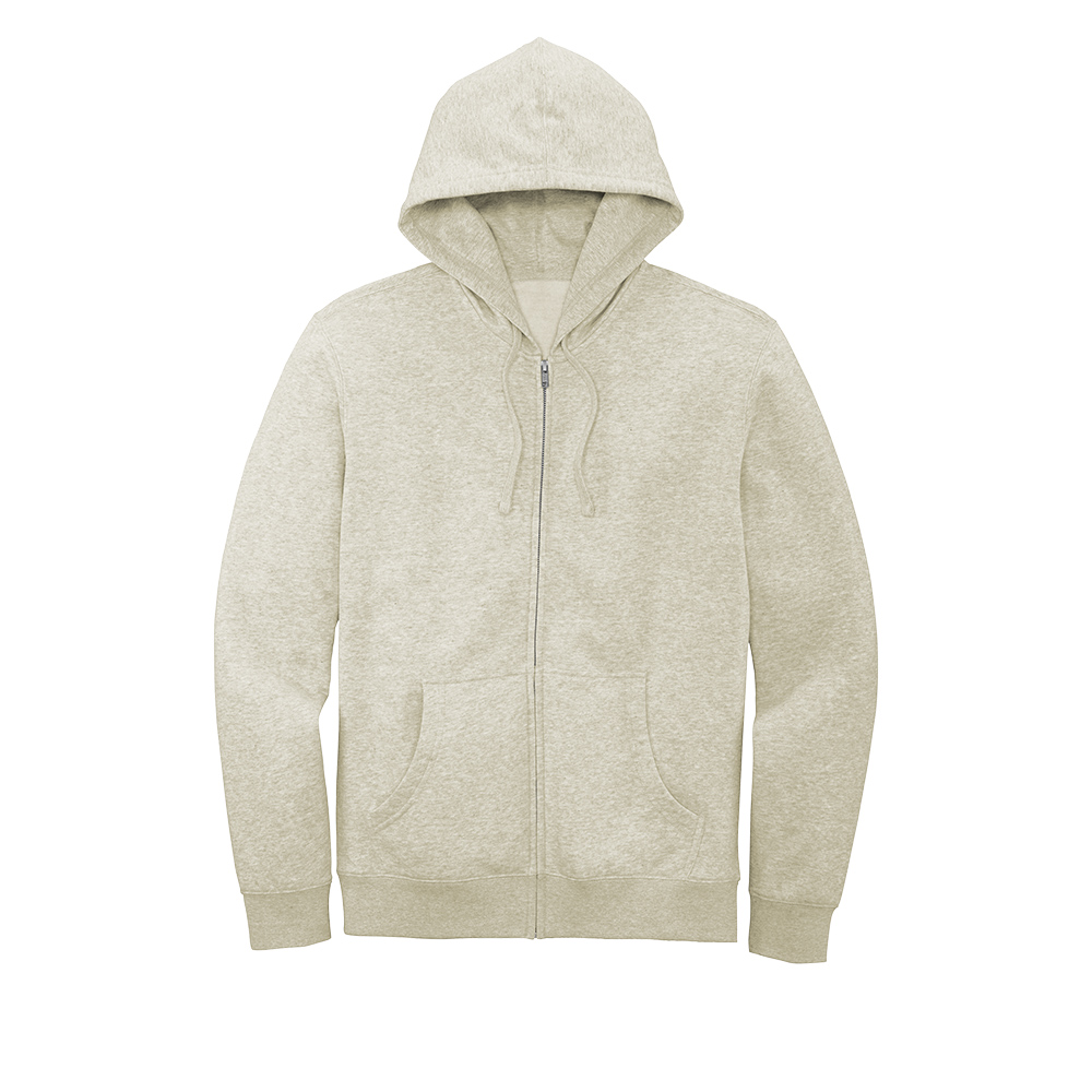 DISTRICT VIT FLEECE FULL ZIP HOODIE | Products | Gandy Ink